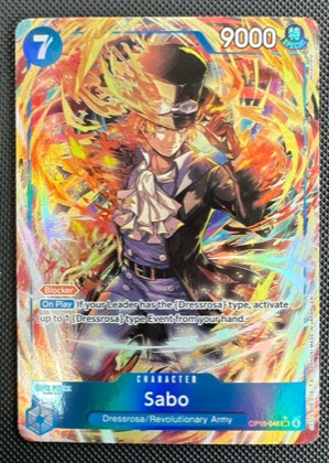 Sabo, graded 9.5
