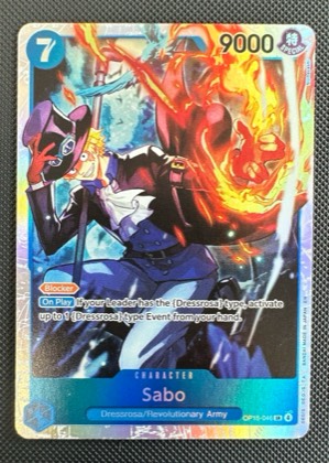 Sabo, graded 9.5