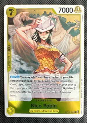 Nico Robin, graded 9.5