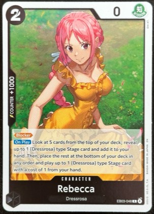 Rebecca, graded 9.0
