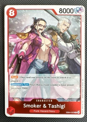 Smoker & Tashigi, graded 9.5