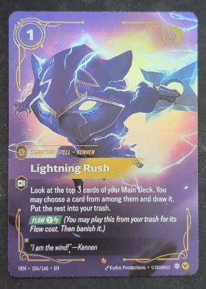 Lightning Rush, graded 9.5