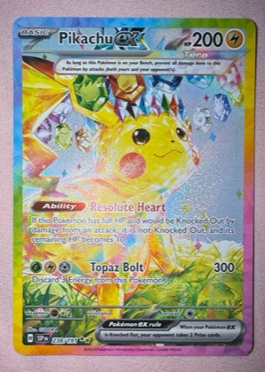Pikachu ex, graded 9.0