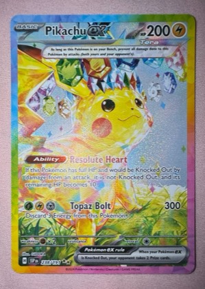 Pikachu ex, graded 9.0