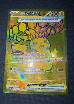 Pikachu ex, graded 9.0
