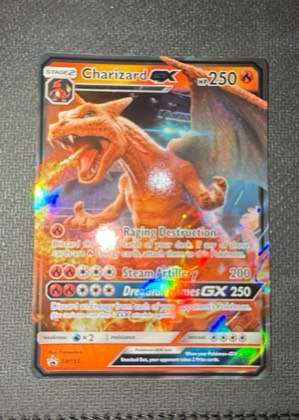 Charizard GX, graded 9.0