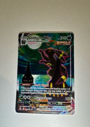 Umbreon VMAX (Alternate Art Secret), graded 9.0