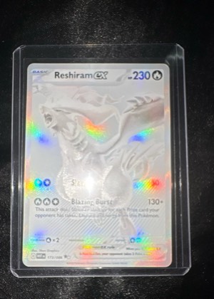 Reshiram ex, graded 9.0