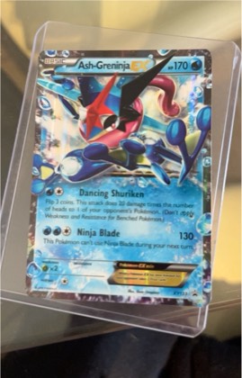Ash-Greninja EX - XY133 graded 8.5