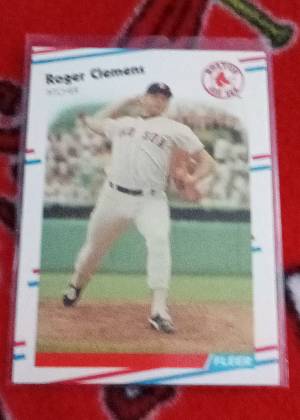 Roger Clemens, graded 7.5