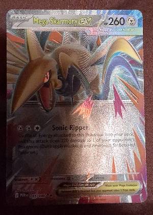 Mega Skarmory ex, graded 9.0