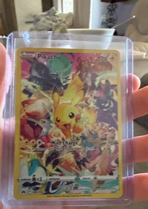 Pikachu (Secret), graded 9.0