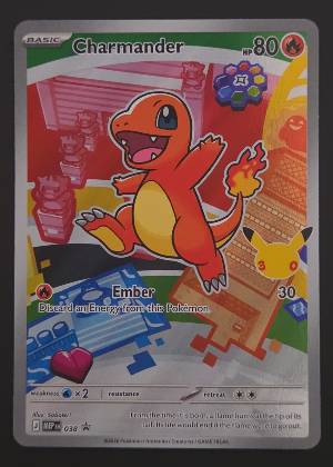 Charmander - 038 graded 9.5