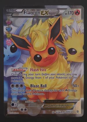 Flareon EX (Full Art), graded 9.5