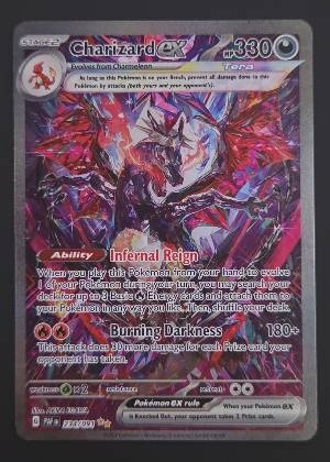 Charizard ex, graded 9.5