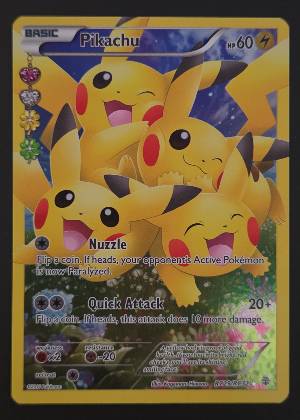 Pikachu (Full Art) graded 9.5