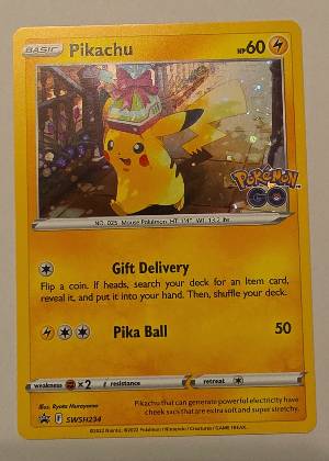 Pikachu - SWSH234, graded 9.0