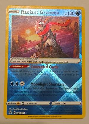 Radiant Greninja, graded 9.0