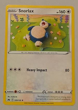 Snorlax, graded 9.0