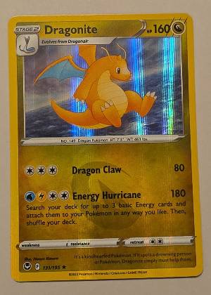 Dragonite, graded 9.0