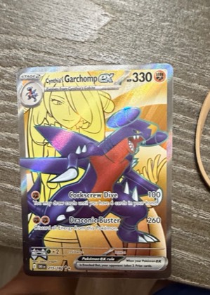 Cynthia's Garchomp ex, graded 9.0