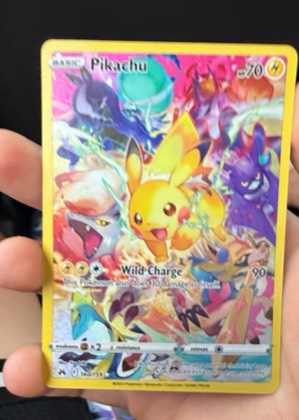 Pikachu (Secret), graded 9.0