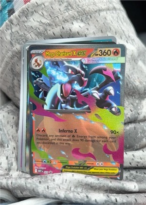 Mega Charizard X ex - 029, graded 7.5