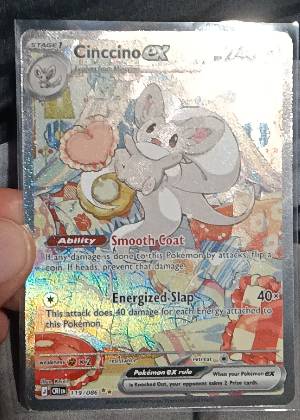 Cinccino ex, graded 9.5