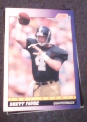 Brett Favre, graded 7.5