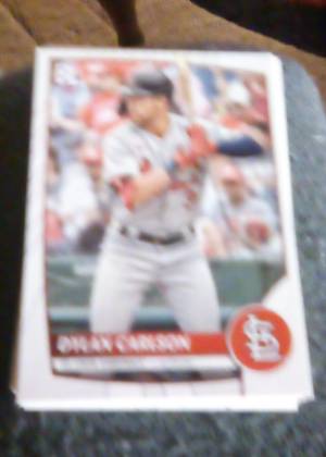 Dylan Carlson, graded 7.5