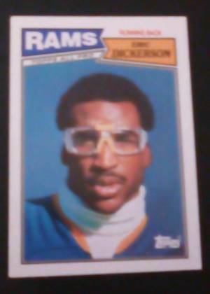 Eric Dickerson, graded 8.0