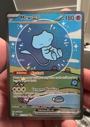 Mew ex, graded 9.0