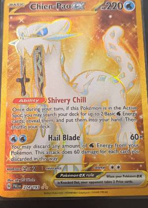 Chien-Pao ex, graded 9.0