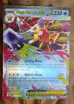 Mega Starmie ex - 102/088 graded 9