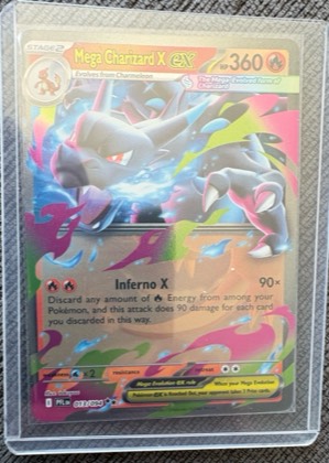 Mega Charizard X ex, graded 9.5