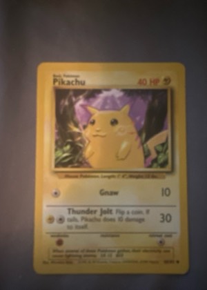 Pikachu, graded 7.5