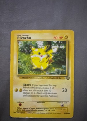 Pikachu, graded 5.5