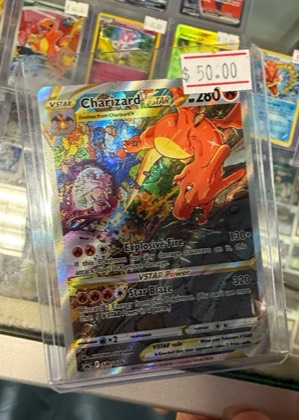 Charizard VSTAR, graded 8.5