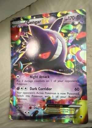Gengar EX graded 8.5