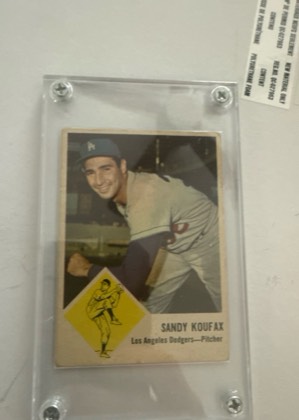 Sandy Koufax, graded 5.5