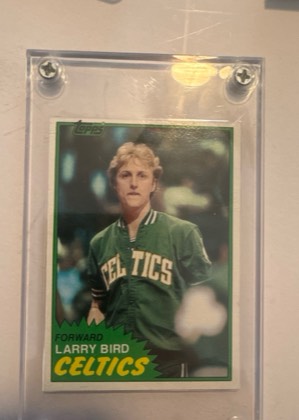 Larry Bird, graded 7.5