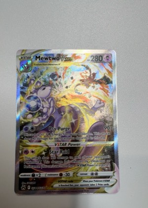 Mewtwo VSTAR, graded 9.0