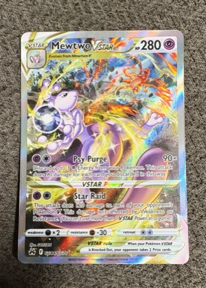 Mewtwo VSTAR, graded 9.0