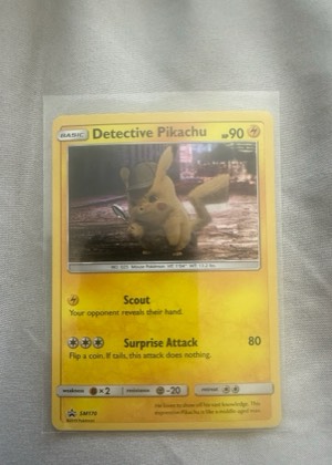 Detective Pikachu - SM170, graded 9.0