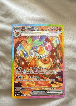 Flareon ex, graded 9.0