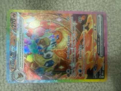 Flareon ex, graded 9.0