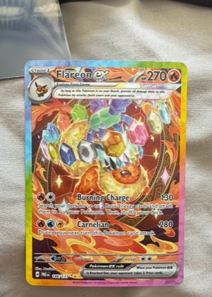 Flareon ex, graded 9.0