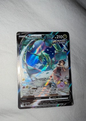 Rayquaza V (Alternate Full Art), graded 9.0
