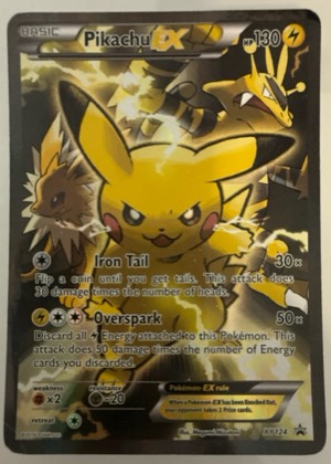 Pikachu EX, graded 7.0