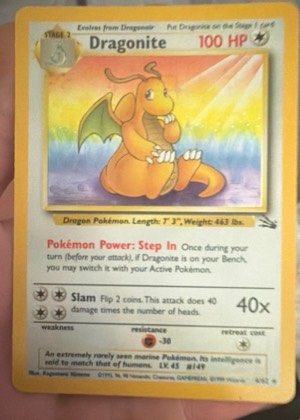 Dragonite (4) graded 8